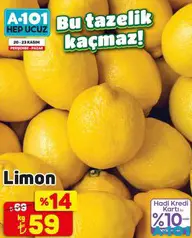 LİMON KG fiyat ve kampanya bilgisi